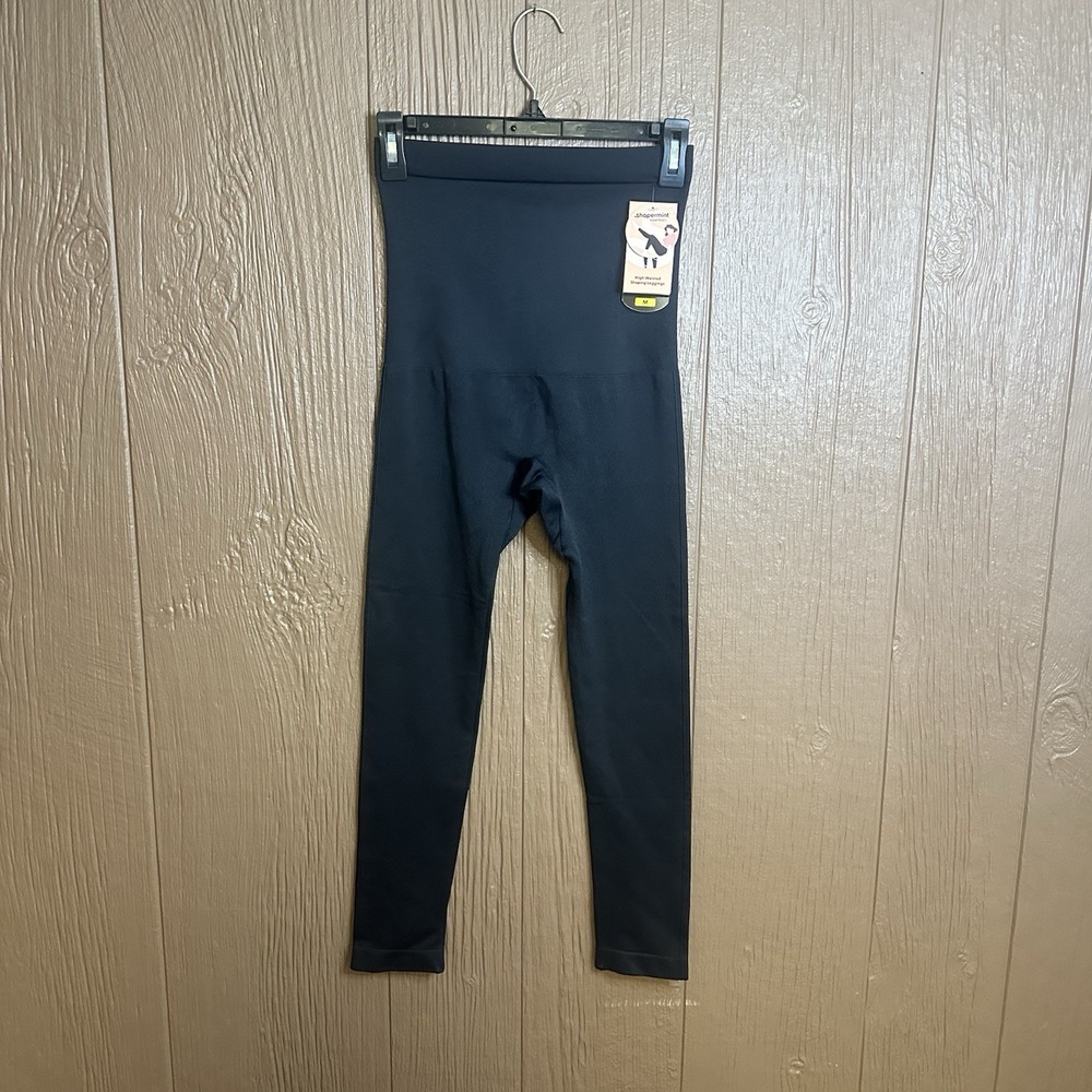 NWT Shapermint Empetua Leggings Women Sz M Shaping High Waisted Shape Black